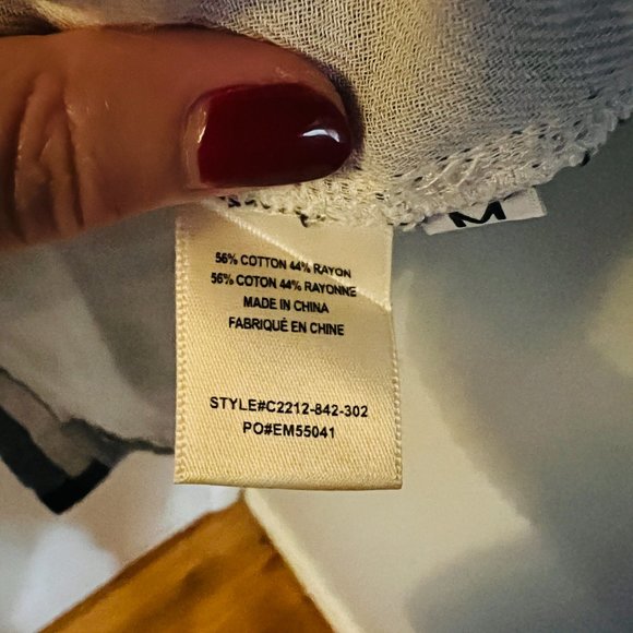 Anthropologie Cloth & Stone Plaid Top - Picture 4 of 4